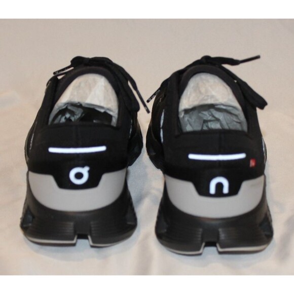 ON CLOUD WOMEN'S CLOUD X 3 RUNNING ATHLETIC SNEAKERS BLACK NIB - Picture 6 of 7
